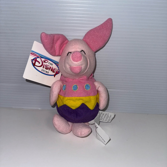 Disney Other - Disney Store Easter Egg Piglet Pig Bean Bag Plush Toy Winnie the Pooh NWT